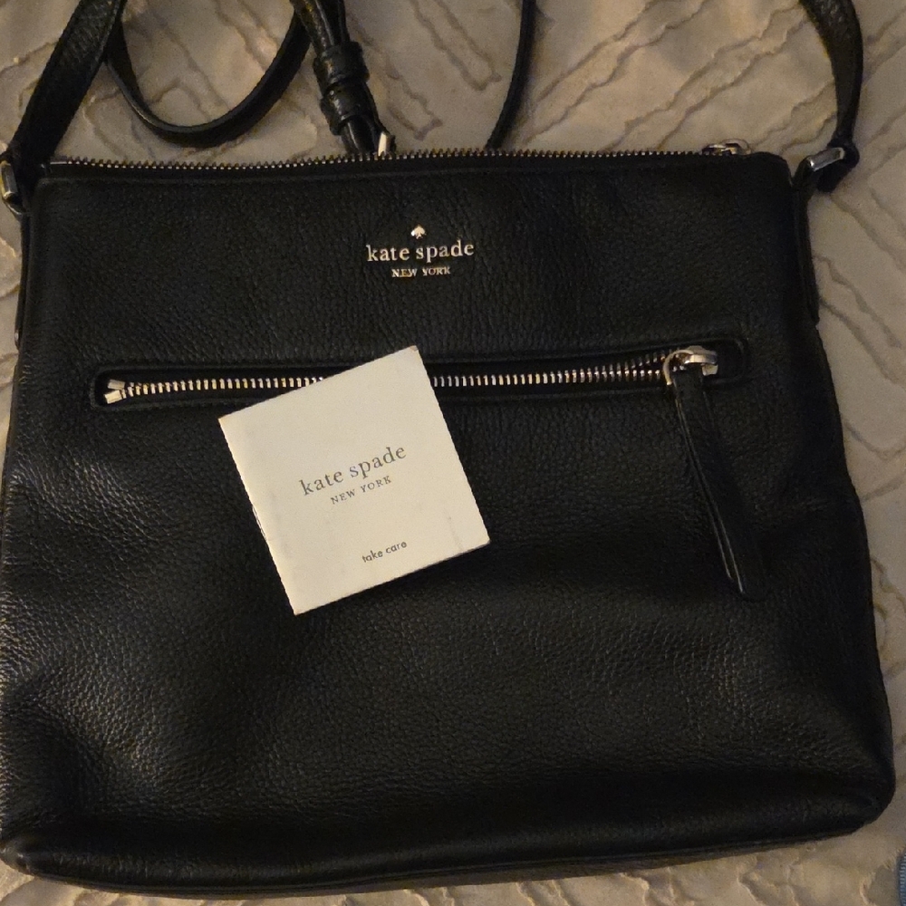 Kate Spade Elegant Black Crossbody Bag